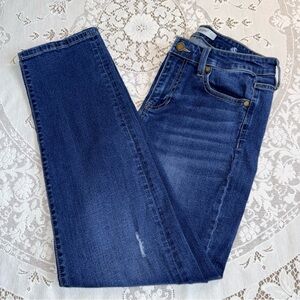Liverpool Dark Blue Straight Leg‎ Women's Jeans Size 6